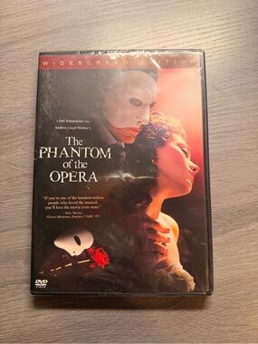 Warner Bros. The Phantom of the Opera DVD (Black, Red, Gold)